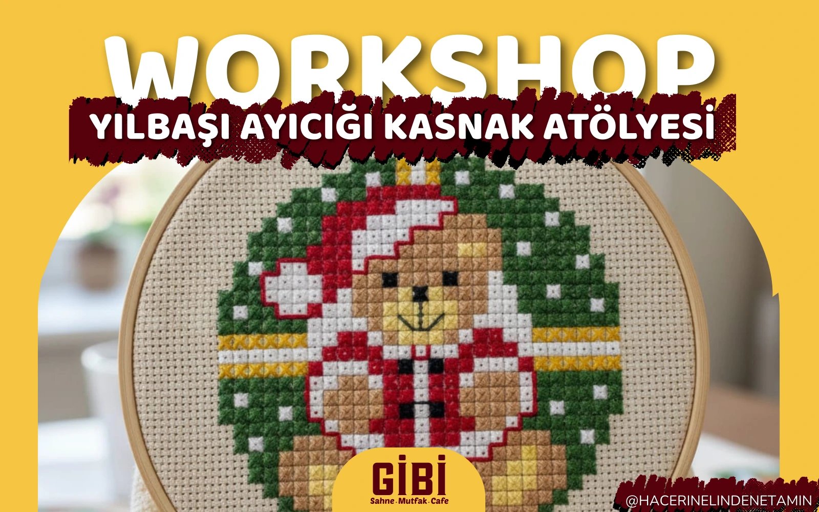 Workshop: Etamin Yılbaşı Süsü Atölyesi poster