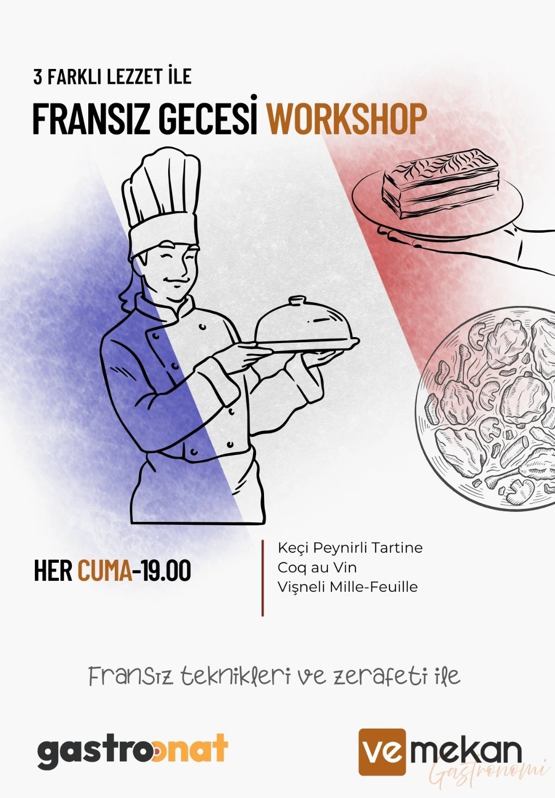 Workshop Fransız Gecesi X veMekan