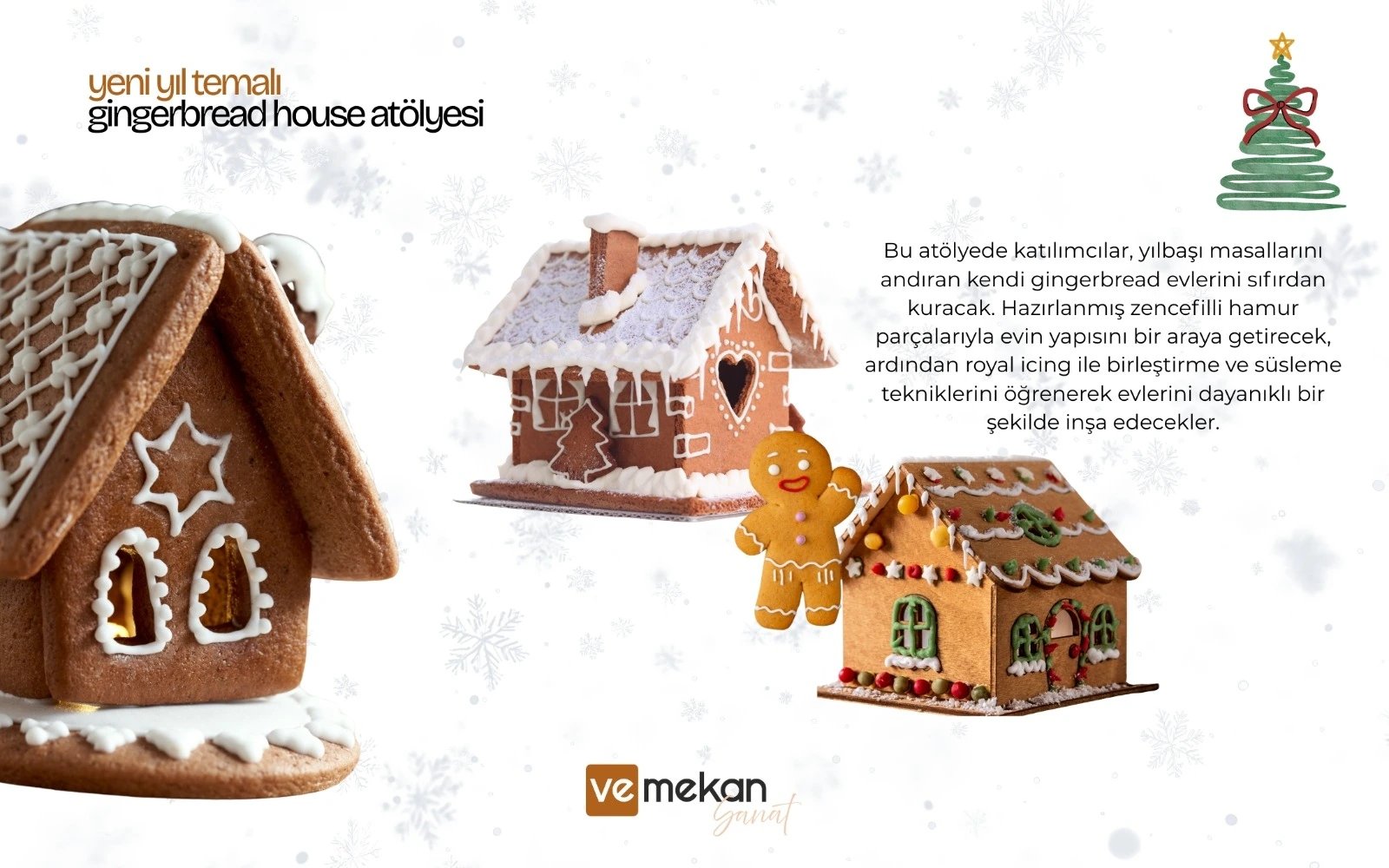 Workshop: Gingerbread House | veMekan
