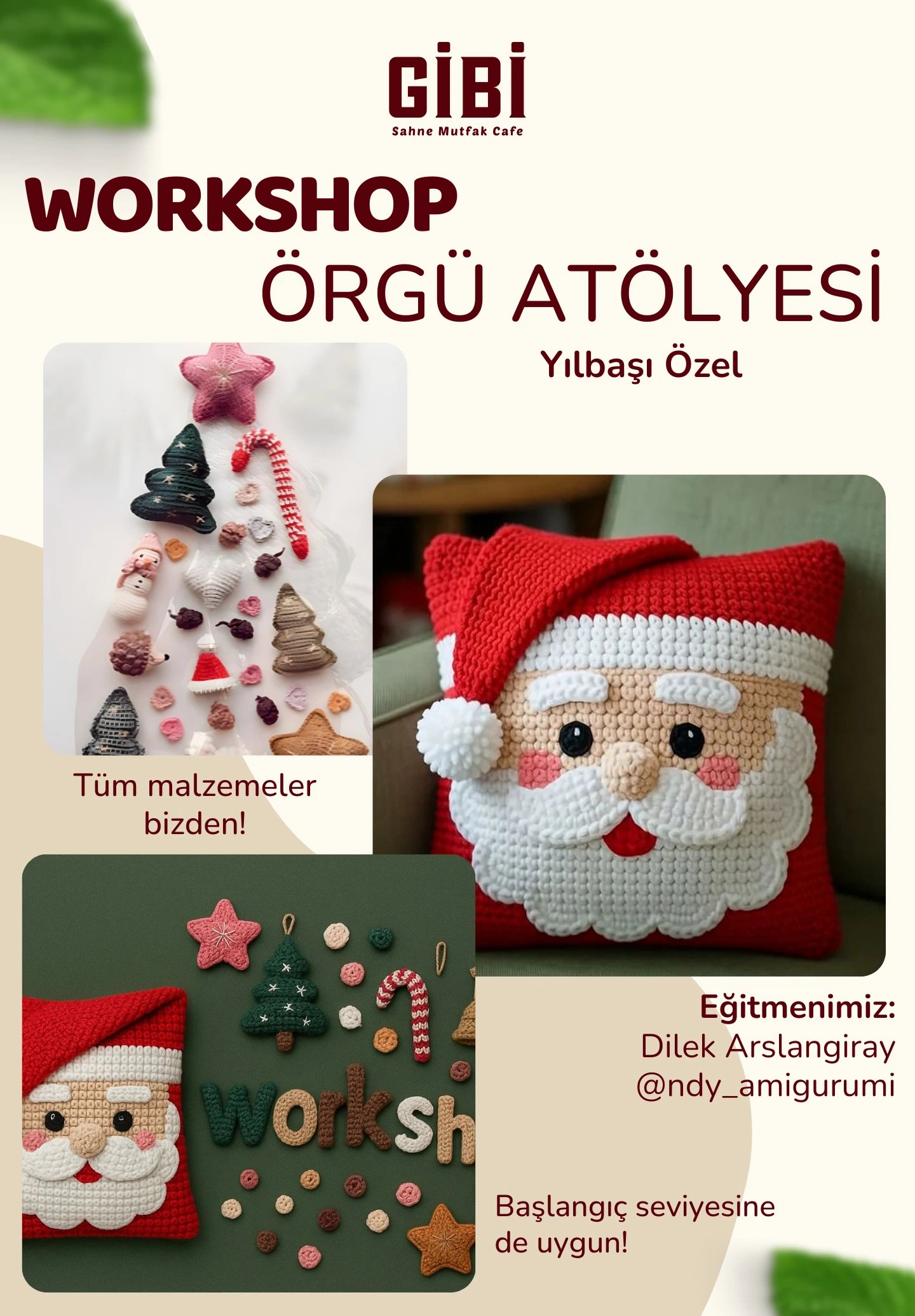 Workshop: Yeni Yıl Temalı Örgü Atölyesi 
