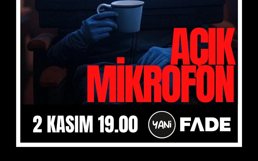 Yani Stand Up Açık Mikrofon poster