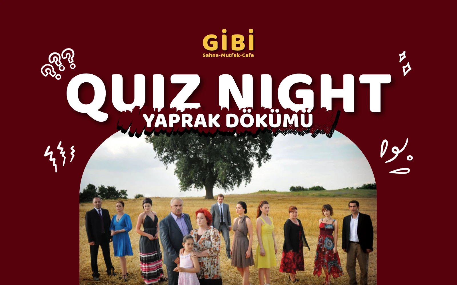Yaprak Dökümü Quiz Night poster