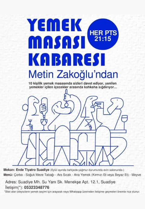 Yemek Masasında Kabare