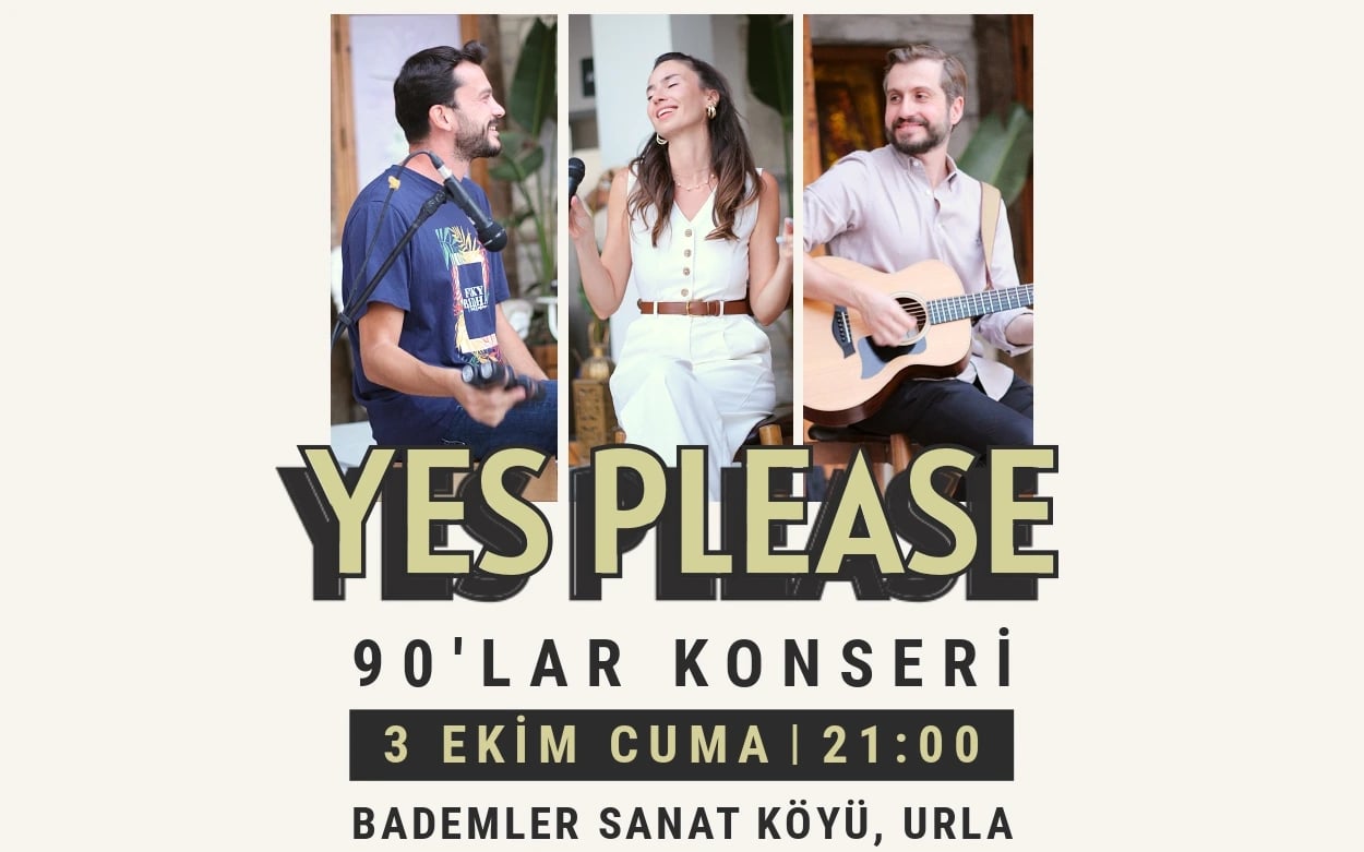 Yes Please Konseri poster