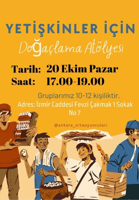 Yetişkinler İçin Doğaçlama Atölyesi