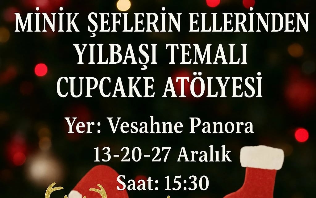 Yılbaşı Cupcake Atölyesi poster