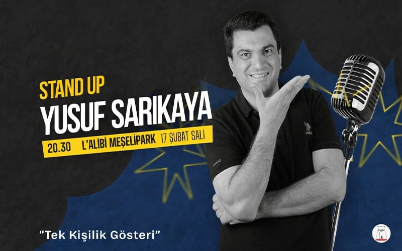 Yusuf Sarıkaya Stand up Gecesi poster
