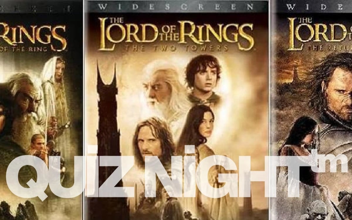 YÜZÜKLERİN EFENDİSİ QUİZ NIGHT poster
