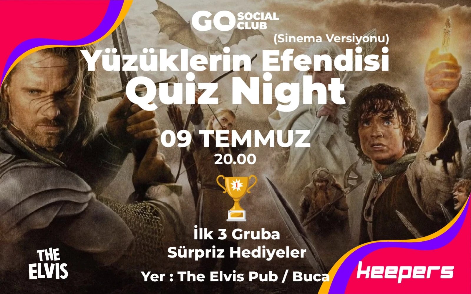 Yüzüklerin Efendisi Quiz Night