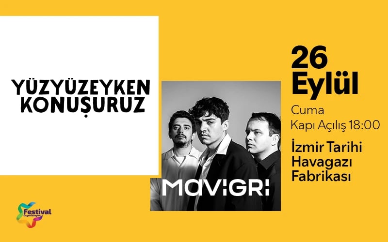 Yüzyüzeyken Konuşuruz - Mavi Gri Konseri poster