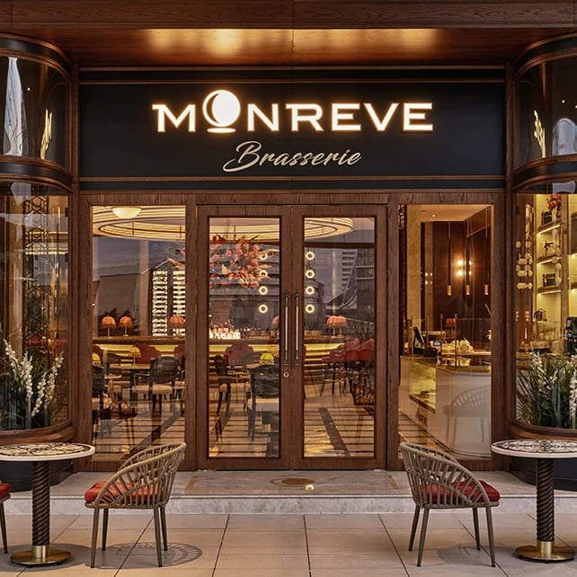 Monreve Brasserie mekan logosu