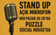 Açık Mikrofon Stand Up - Pazar | Puzzle Social House poster