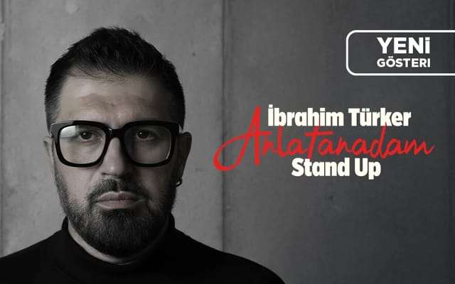 Anlatanadam Stand Up Konseri Afiş