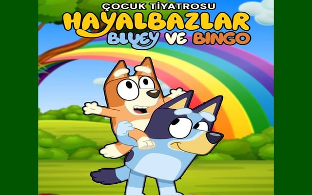 Bluey ve Bingo Konseri Afiş