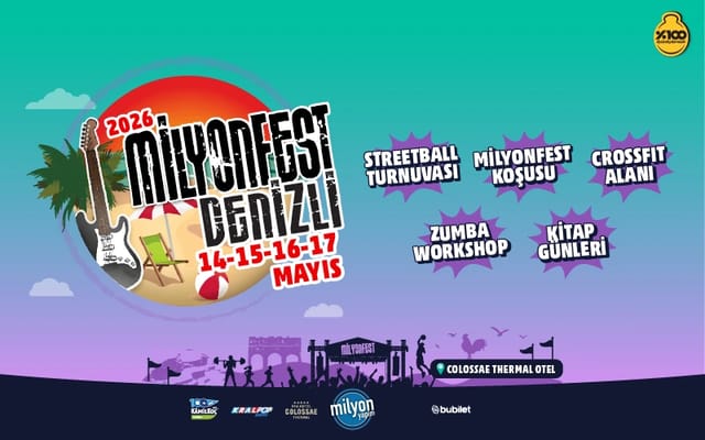 Milyonfest Denizli - 2026 Bilet Al