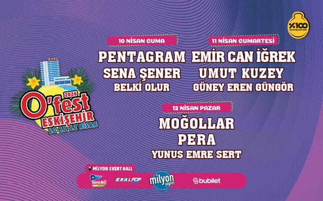 Ofest Eskişehir - 2026 Konseri Afiş