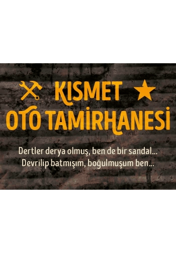 Kısmet Oto Tamirhanesi 