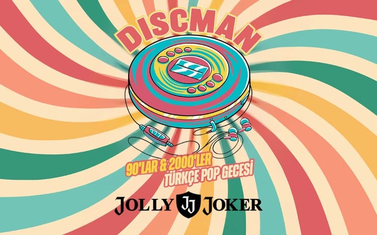 Discman 90’lar & 2000’ler Türkçe Pop Gecesi