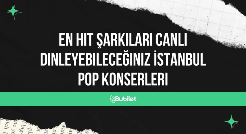 İstanbul Pop Konserleri Mart 2023