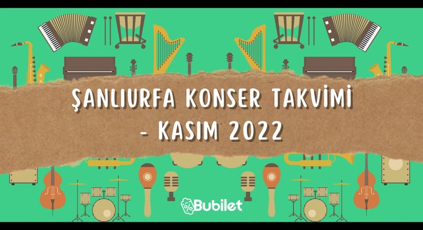 Şanlıurfa Konser Takvimi - Kasım 