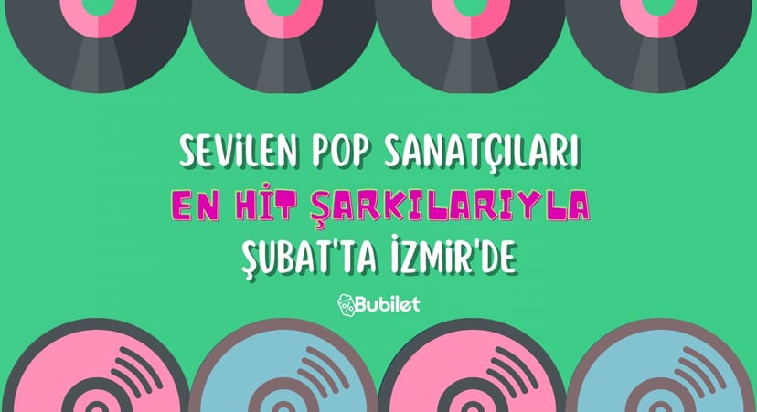 İzmir Pop Müzik Konserleri Şubat