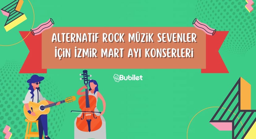 İzmir Alternatif Rock Konserleri Mart 2023