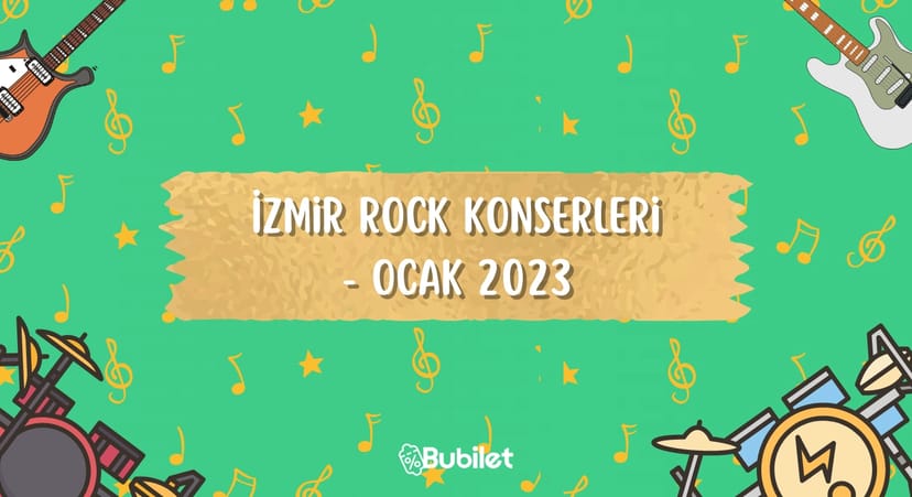 İzmir Rock Konserleri - Ocak 