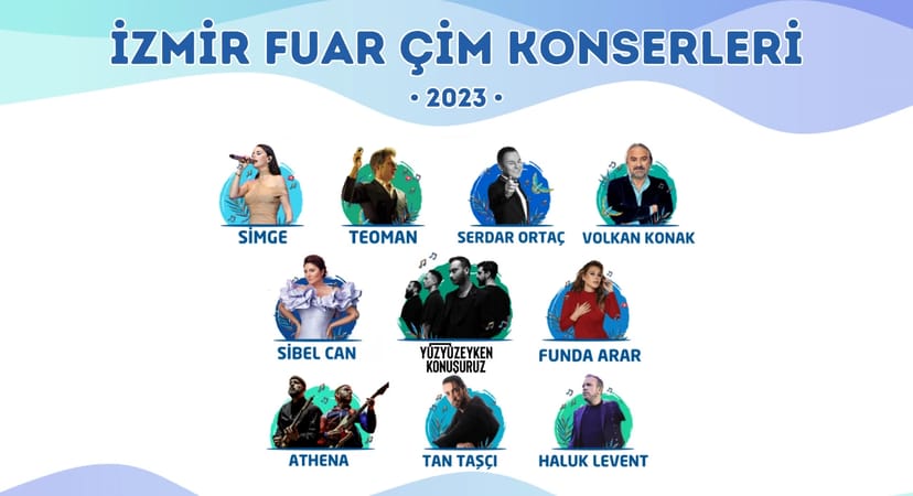 İzmir Çim Konserleri 2023