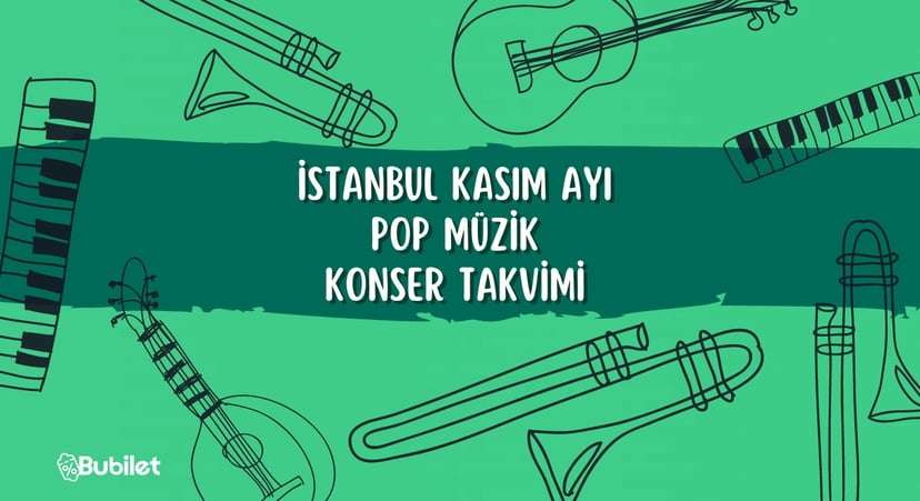 İstanbul Pop Müzik Konser Takvimi - Kasım