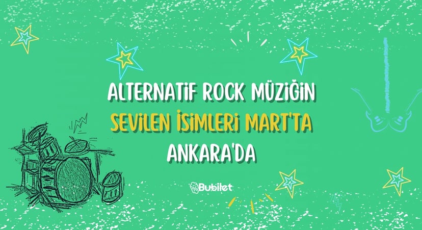 Ankara Alternatif Rock Konserleri Mart 2023