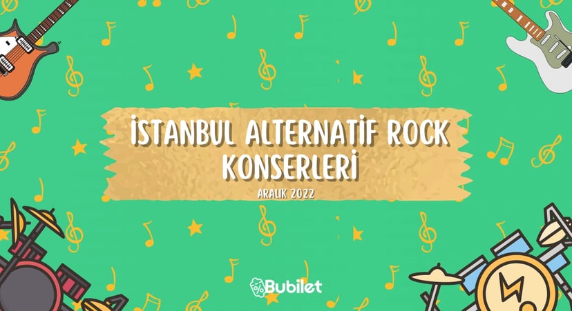 İstanbul Alternatif Rock Konserleri - Aralık 2022