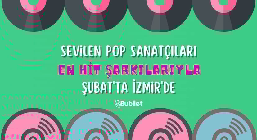 İzmir Pop Müzik Konserleri Şubat 