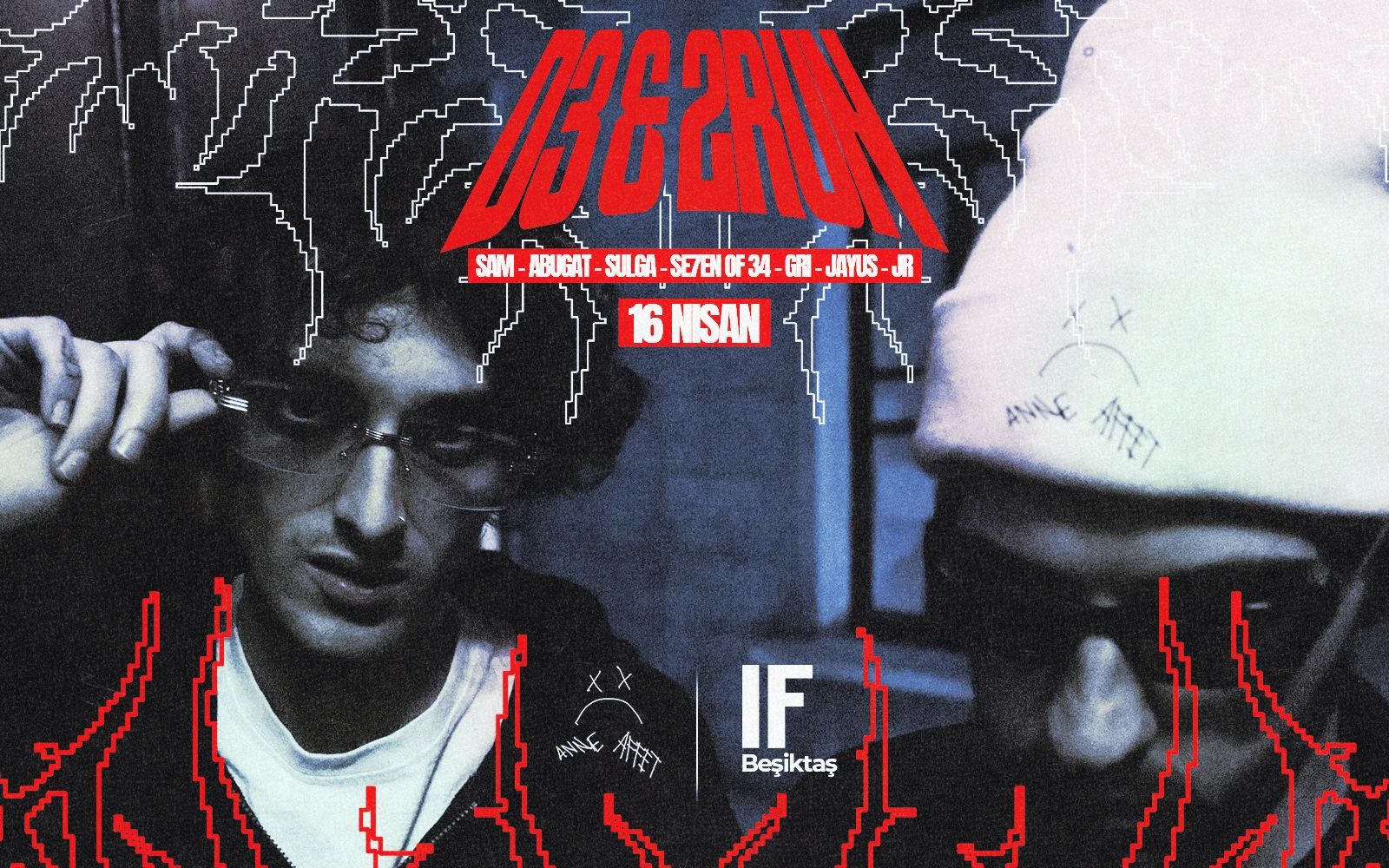D3 ve 2run konser afişi