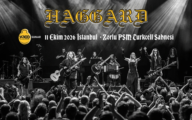 %100 Metal Sunar: Haggard | İstanbul