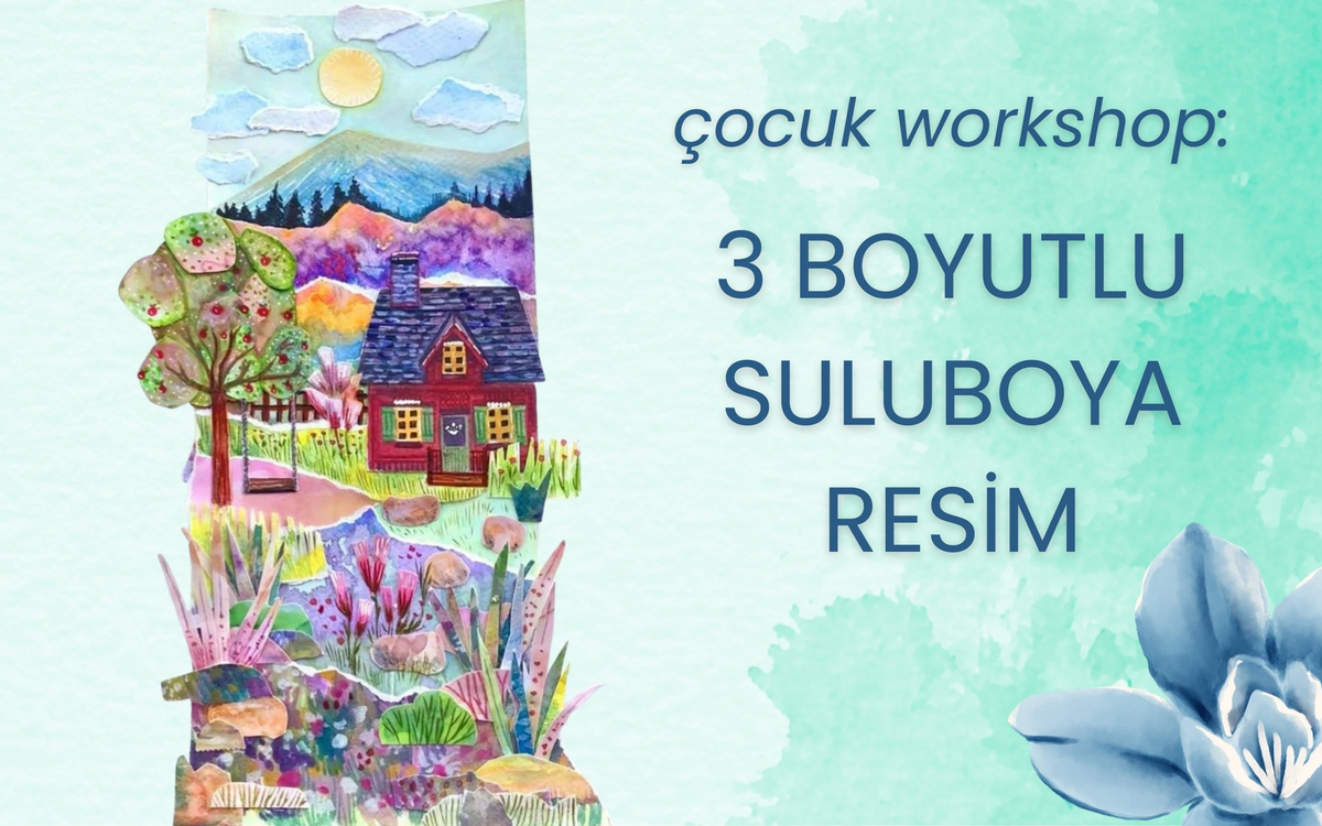 3 Boyutlu Suluboya – Çocuk