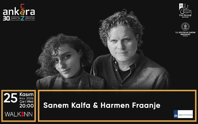 30. Uluslararası Ankara Caz Festivali - Sanem Kalfa & Harmen Fraanje Duo