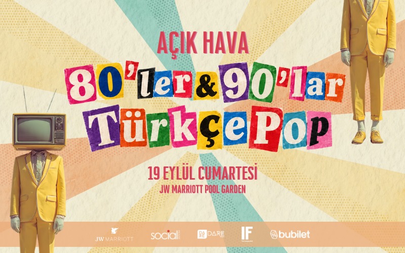 80’LER & 90'LAR TÜRKÇE POP PARTİSİ