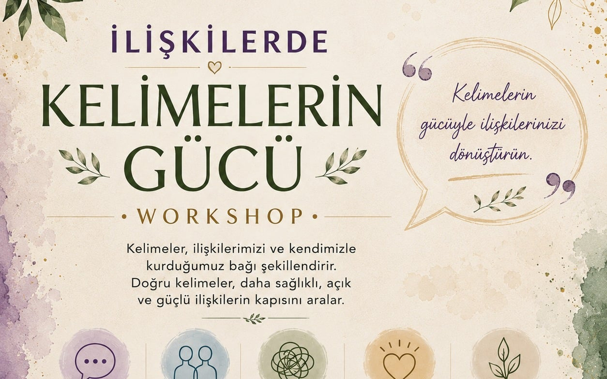 Anda Kolektif – İlişkilerde Kelimelerin Gücü Workshop