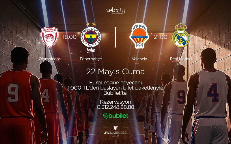 Basket Maçı Gösterimi | Olympiacos – Fenerbahçe & Valencia – Real Madrid