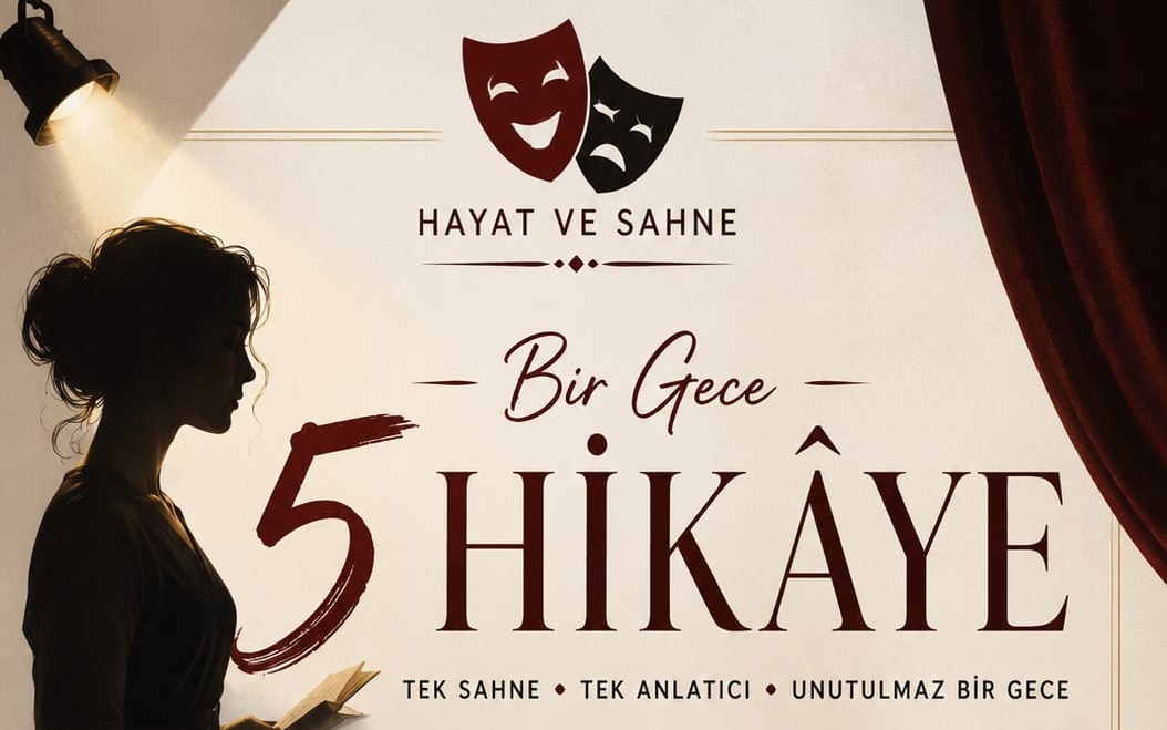 Bir Gece, 5 Hikaye – Tek Anlatıcı ile Edebiyat Gecesi