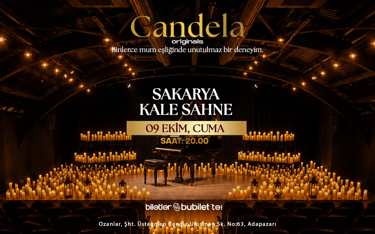 Candela Concert: Sakarya Kale Sahne