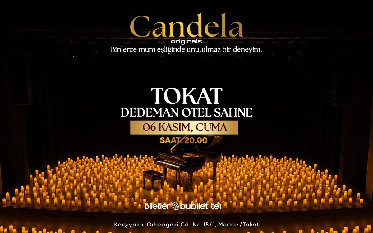 Candela Concert: Tokat Dedeman Otel