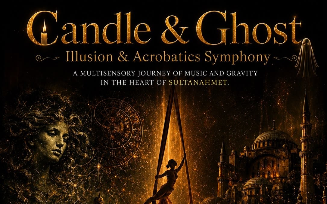 CANDLE AND GHOST: Binlerce Mum Işığında İstanbul’un Hayaleti Canlanıyor!