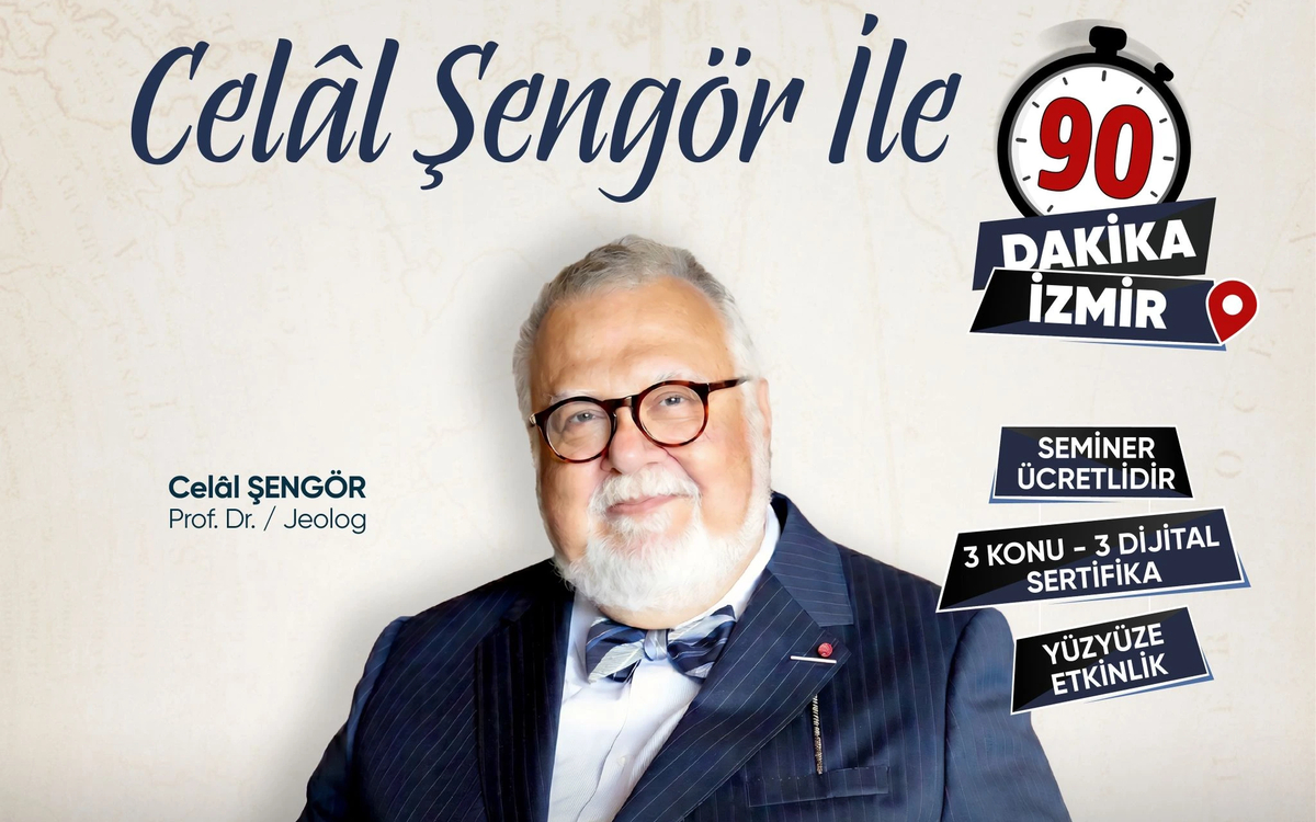 Celal Şengör ile 90 Dakika – İzmir