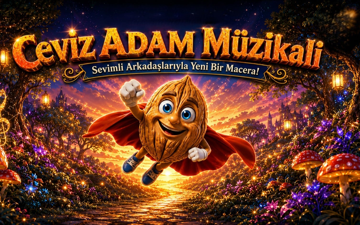 Ceviz Adam Müzikali – Sevimli Arkadaşlarıyla Yeni Bir Macera!