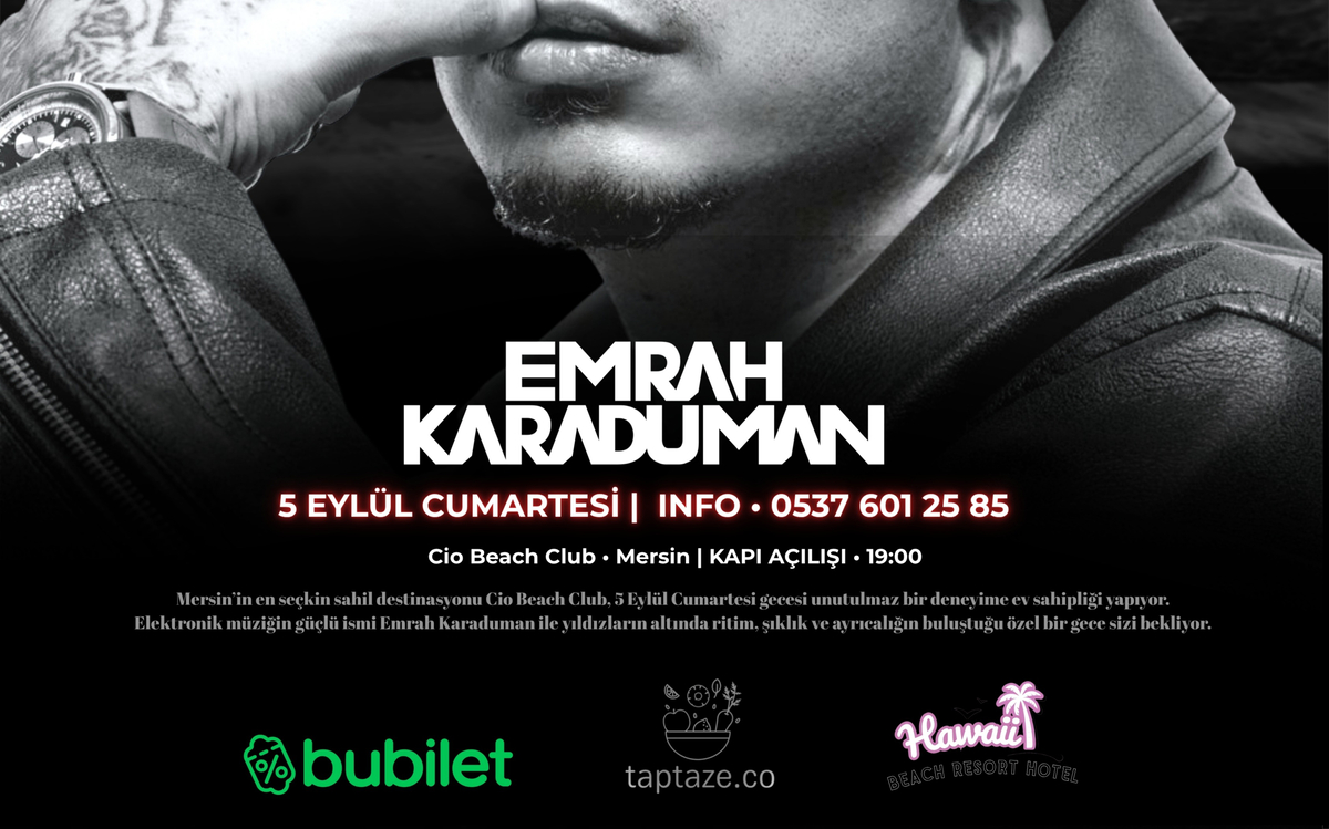 Emrah Karaduman ile Yaza Veda Partisi