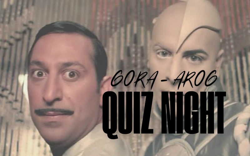 GORA – AROG Quiz Night