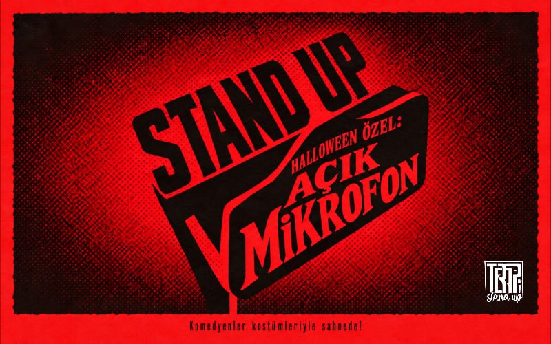 Halloween Özel Stand Up: Açık Mikrofon