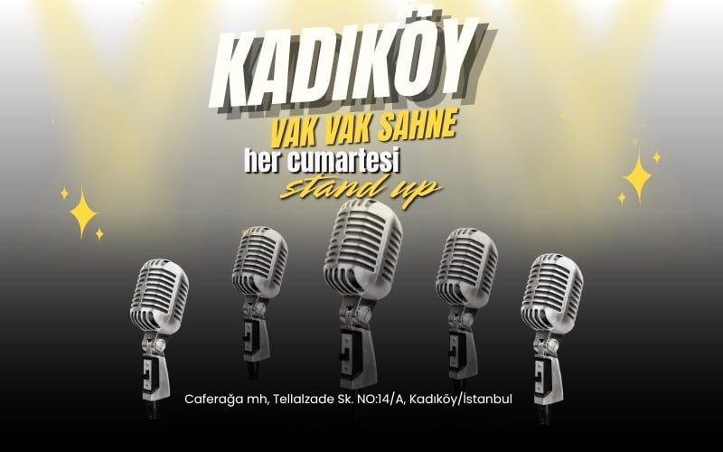 Kadıköy Vak Vak Sahne Stand Up