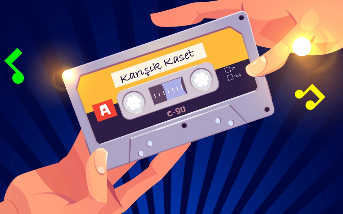 Karışık Kaset 90’lar 2000 ‘ler Türkçe Pop Partisi